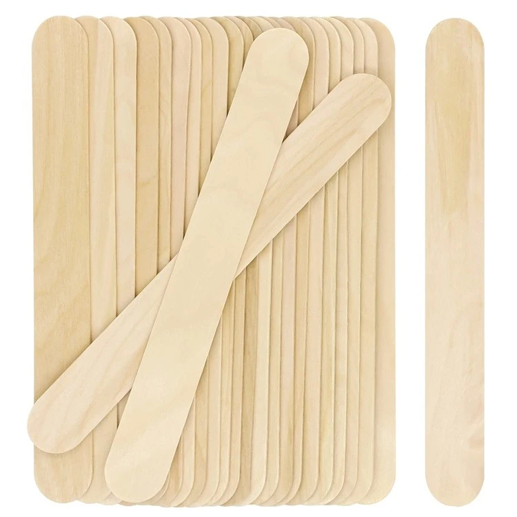 Medical Wooden Spatula 140×16×1.6mm | Sterile Birch Tongue Depressor factory